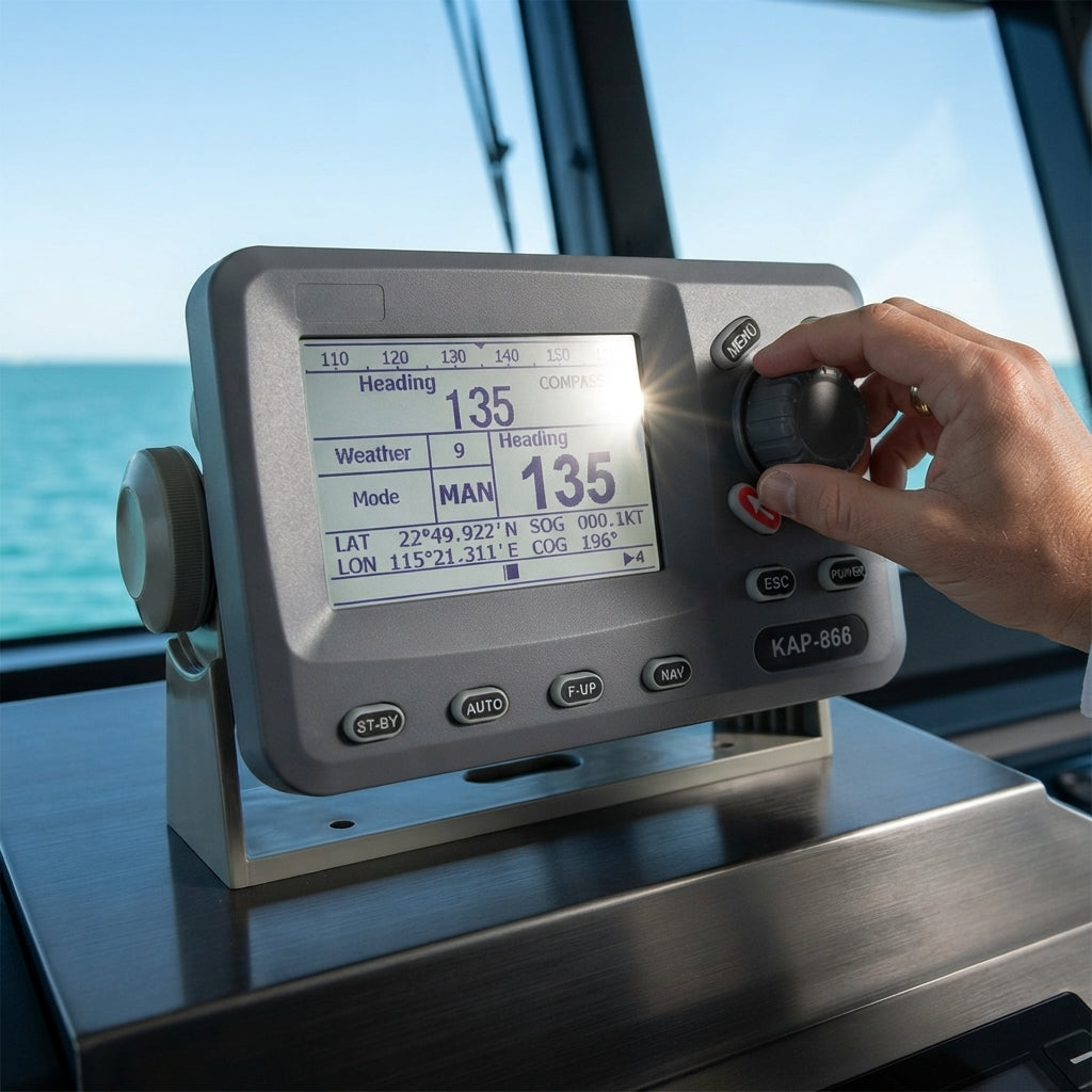 ONWA KAP-866 Marine Autopilot System - 9-Axis Heading Sensor & PID Control