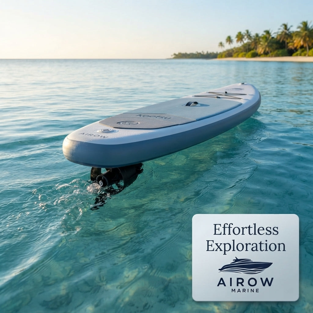 Electric Fin Motor for Paddle Boards & Kayaks - Universal Fit & IPX8 Rated