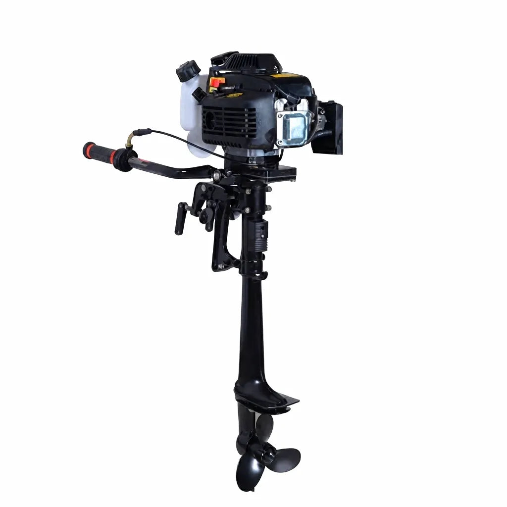 Hangkai 4.0HP 4-Stroke Gasoline Outboard Motor for Inflatable Boats