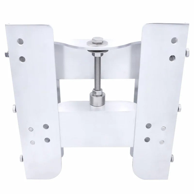 High-Strength Aluminum Alloy Outboard Motor Transom Lift Mount with Manual Adjustment Mechanism