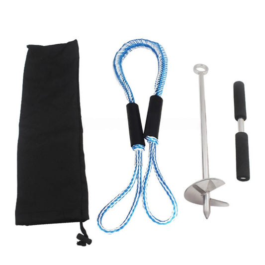 Sand Anchor, Stainless Steel Beach Anchor, Boat Sand Anchor with Mirror Polish, Corrosion Resistant for for Beach and Sandbar