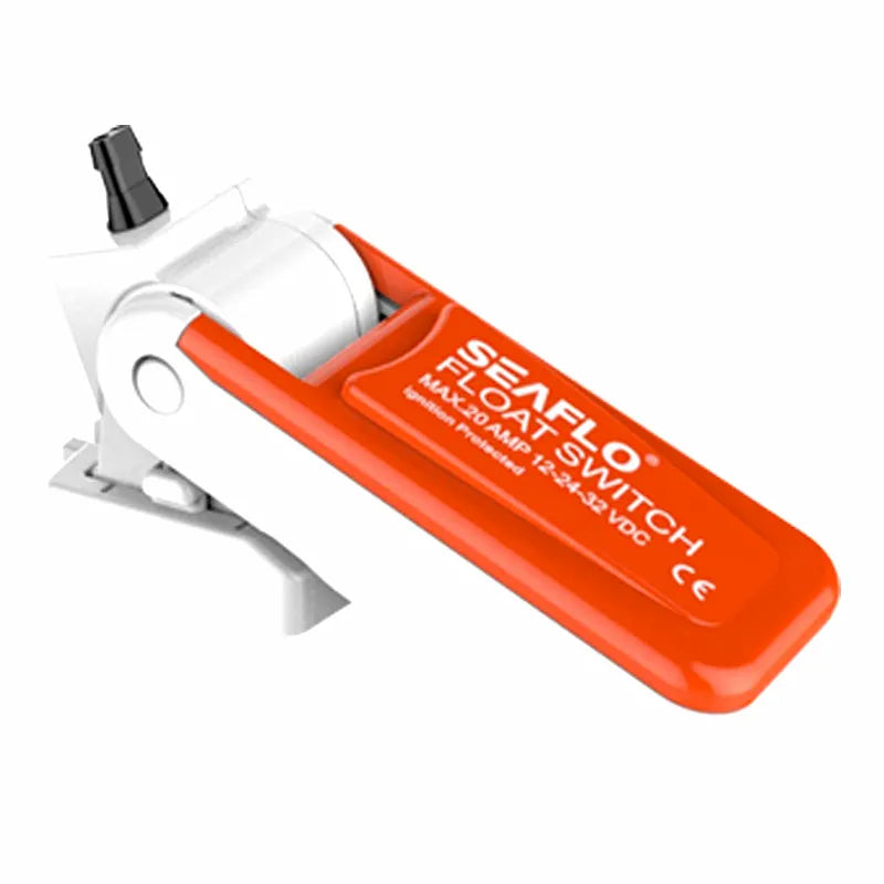 SEAFLO 20 Amp Marine Float Switch for Bilge Pumps, 12-32VDC, Ignition Protected